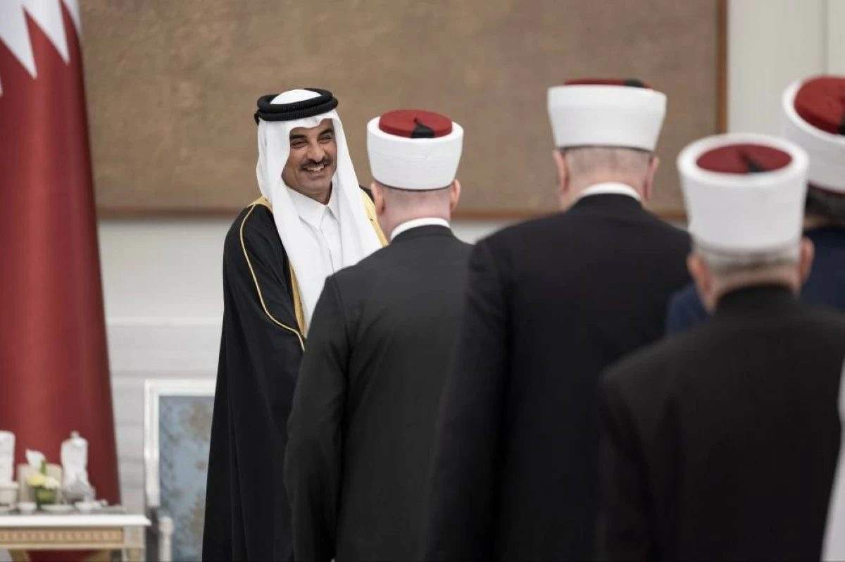 Reisul-ulema Kavazović i muftije na iftaru kod emira Katara